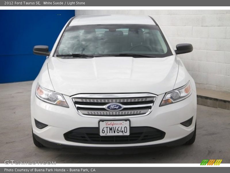 White Suede / Light Stone 2012 Ford Taurus SE