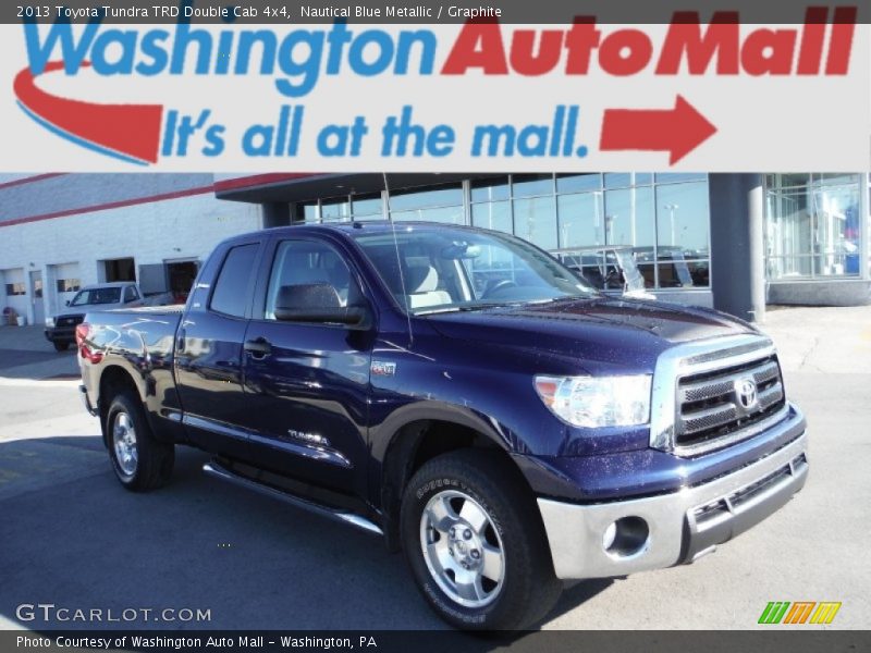 Nautical Blue Metallic / Graphite 2013 Toyota Tundra TRD Double Cab 4x4