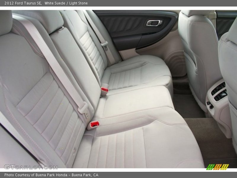 White Suede / Light Stone 2012 Ford Taurus SE