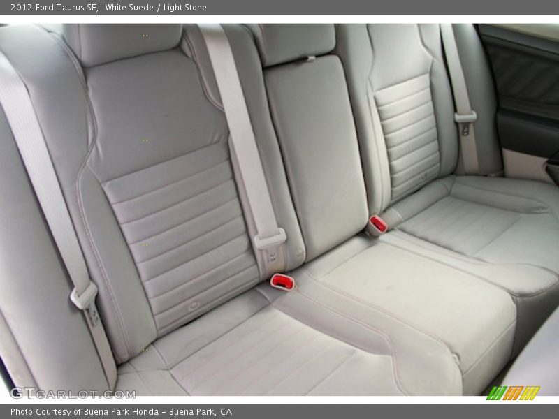 White Suede / Light Stone 2012 Ford Taurus SE