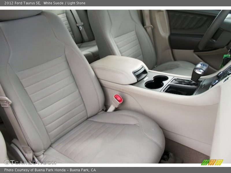 White Suede / Light Stone 2012 Ford Taurus SE