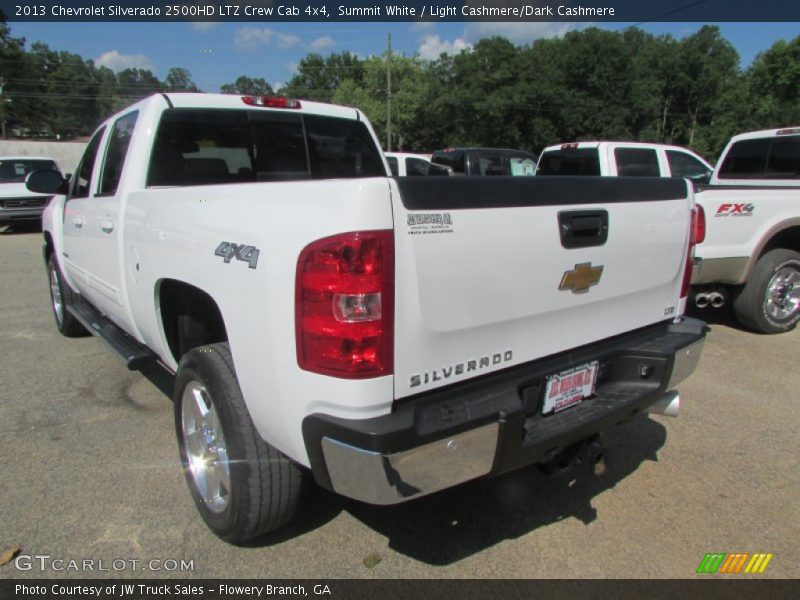 Summit White / Light Cashmere/Dark Cashmere 2013 Chevrolet Silverado 2500HD LTZ Crew Cab 4x4