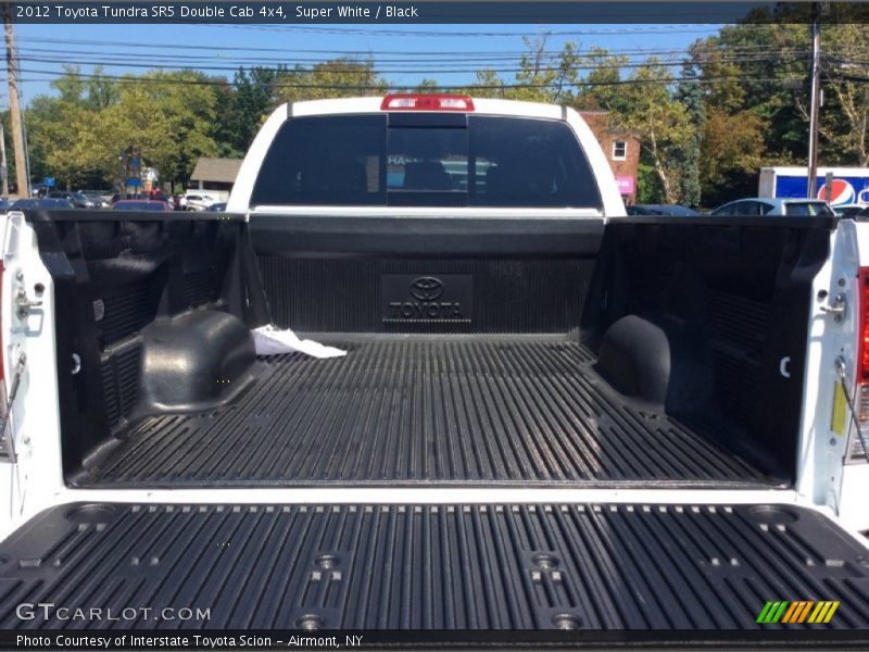 Super White / Black 2012 Toyota Tundra SR5 Double Cab 4x4