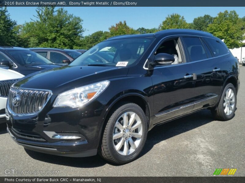 Ebony Twilight Metallic / Ebony/Ebony 2016 Buick Enclave Premium AWD