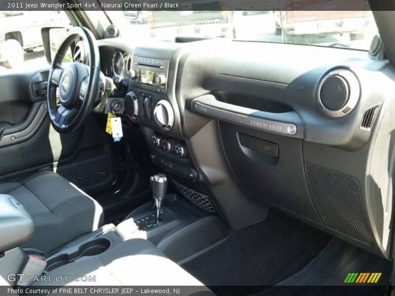 Natural Green Pearl / Black 2011 Jeep Wrangler Sport 4x4