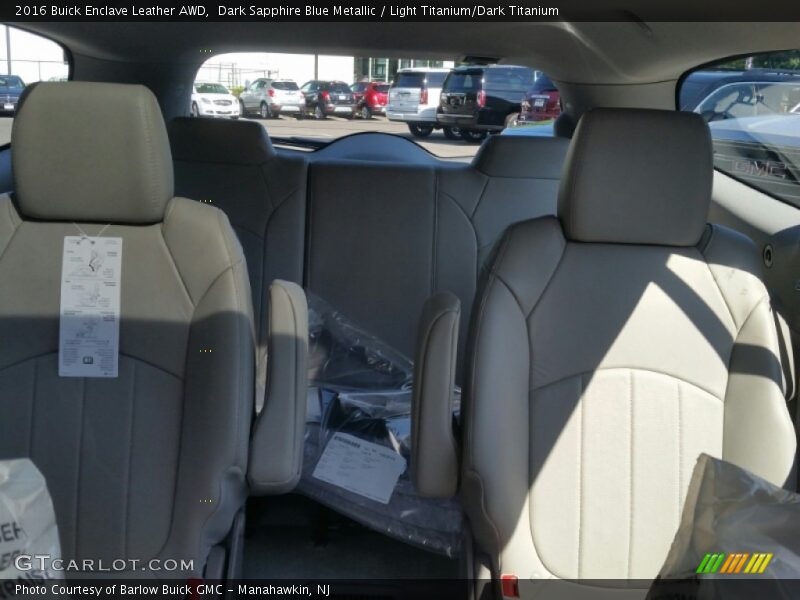 Dark Sapphire Blue Metallic / Light Titanium/Dark Titanium 2016 Buick Enclave Leather AWD
