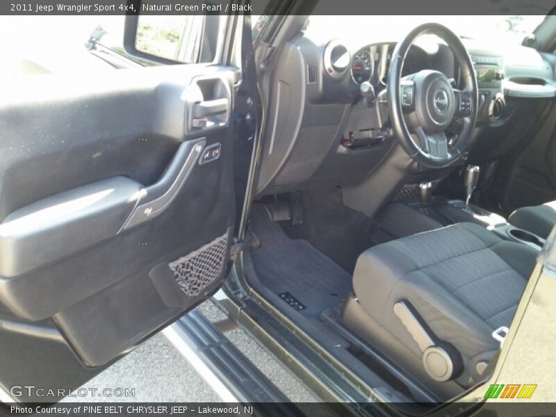 Natural Green Pearl / Black 2011 Jeep Wrangler Sport 4x4
