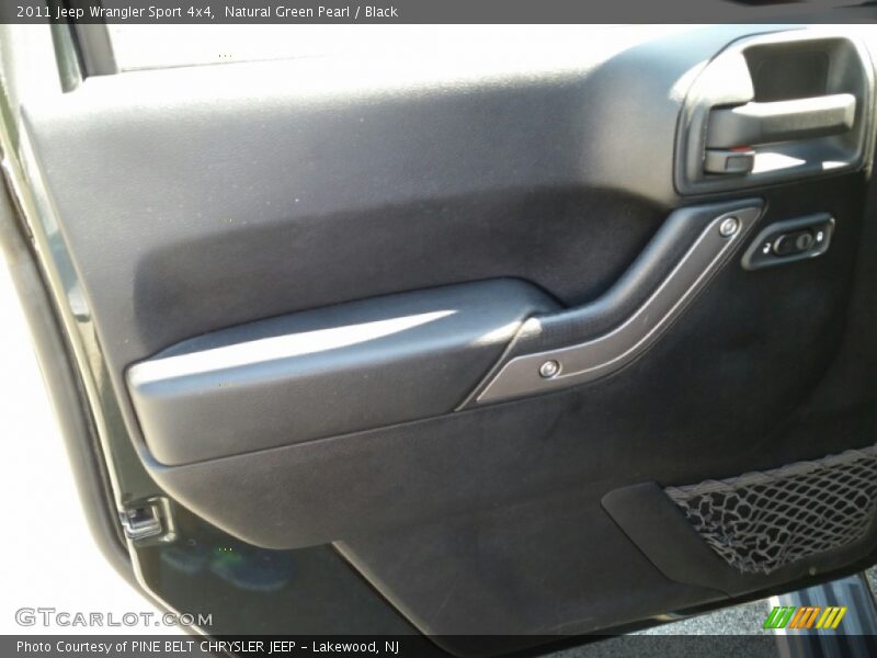 Natural Green Pearl / Black 2011 Jeep Wrangler Sport 4x4