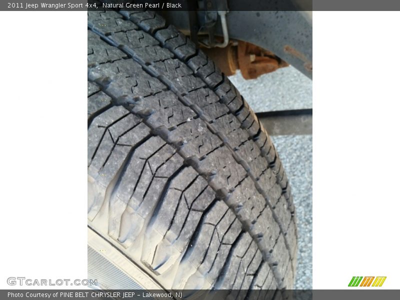 Natural Green Pearl / Black 2011 Jeep Wrangler Sport 4x4