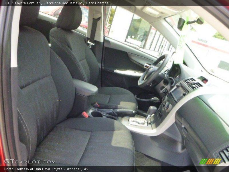 Barcelona Red Metallic / Dark Charcoal 2012 Toyota Corolla S