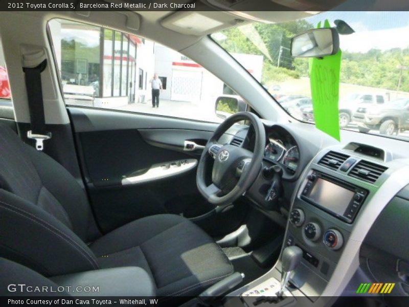 Barcelona Red Metallic / Dark Charcoal 2012 Toyota Corolla S
