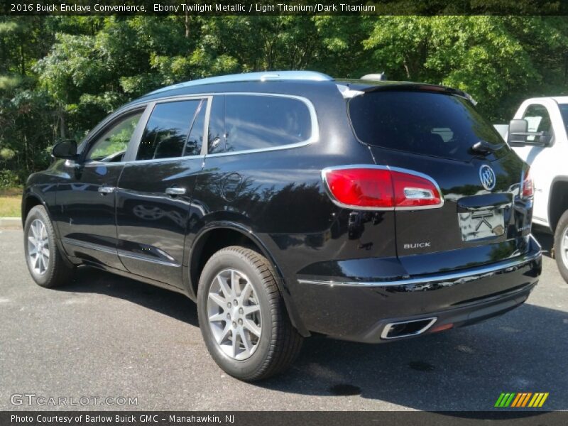 Ebony Twilight Metallic / Light Titanium/Dark Titanium 2016 Buick Enclave Convenience