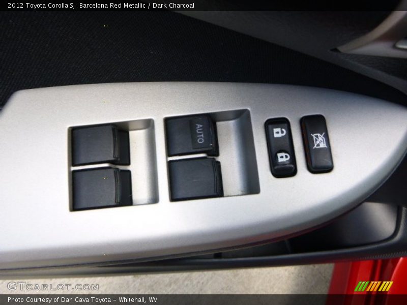 Barcelona Red Metallic / Dark Charcoal 2012 Toyota Corolla S