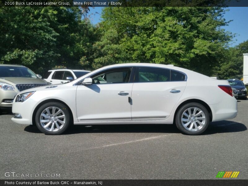  2016 LaCrosse Leather Group White Frost Tricoat