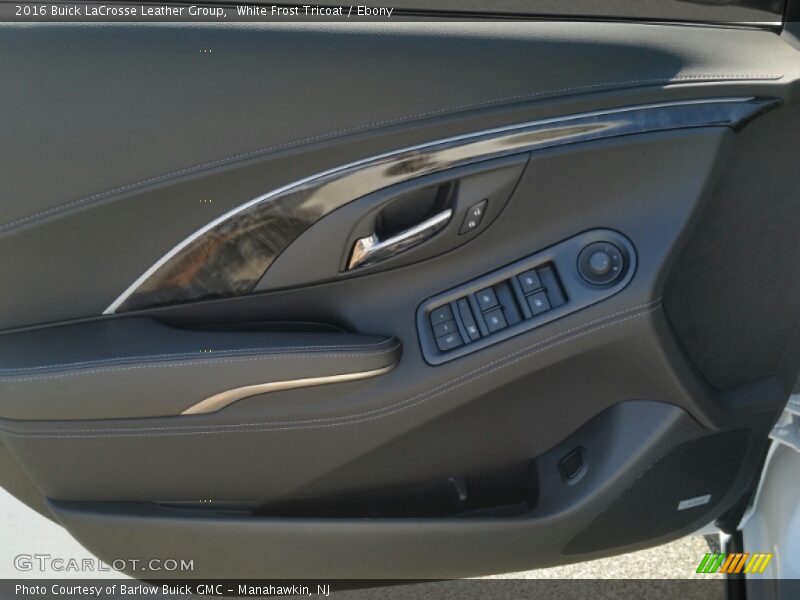 White Frost Tricoat / Ebony 2016 Buick LaCrosse Leather Group
