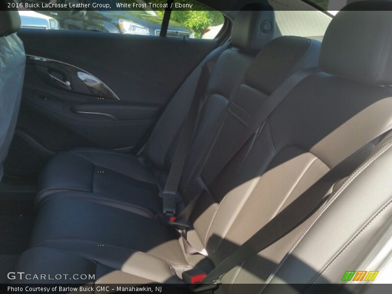 White Frost Tricoat / Ebony 2016 Buick LaCrosse Leather Group
