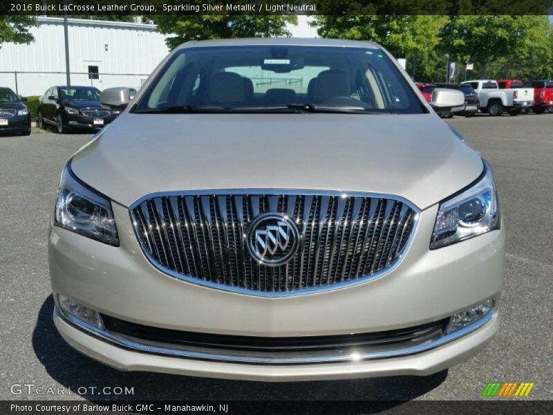  2016 LaCrosse Leather Group Sparkling Silver Metallic