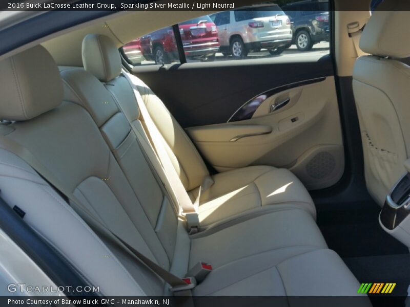 Sparkling Silver Metallic / Light Neutral 2016 Buick LaCrosse Leather Group