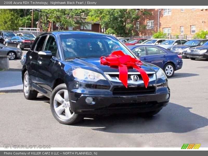 Nighthawk Black Pearl / Ebony 2008 Acura RDX Technology