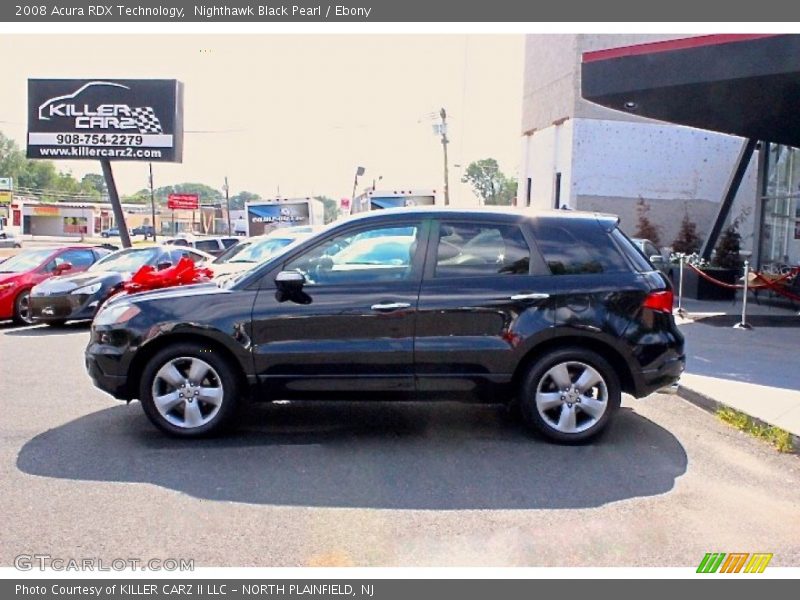 Nighthawk Black Pearl / Ebony 2008 Acura RDX Technology