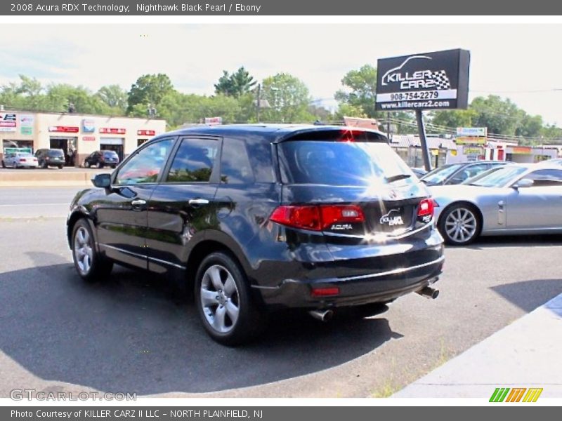 Nighthawk Black Pearl / Ebony 2008 Acura RDX Technology