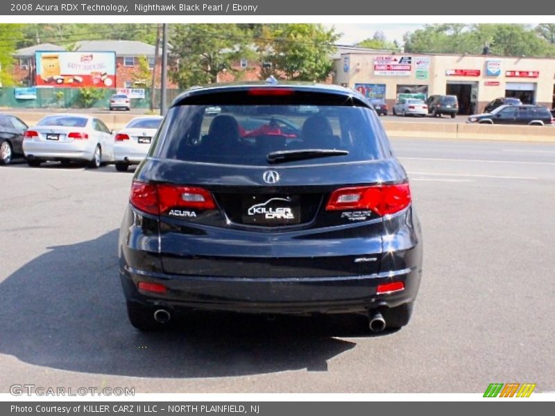 Nighthawk Black Pearl / Ebony 2008 Acura RDX Technology