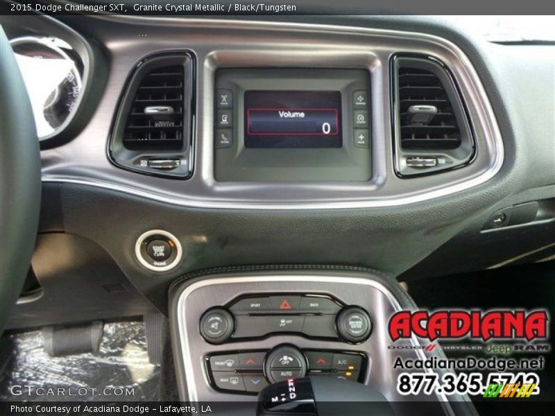 Granite Crystal Metallic / Black/Tungsten 2015 Dodge Challenger SXT