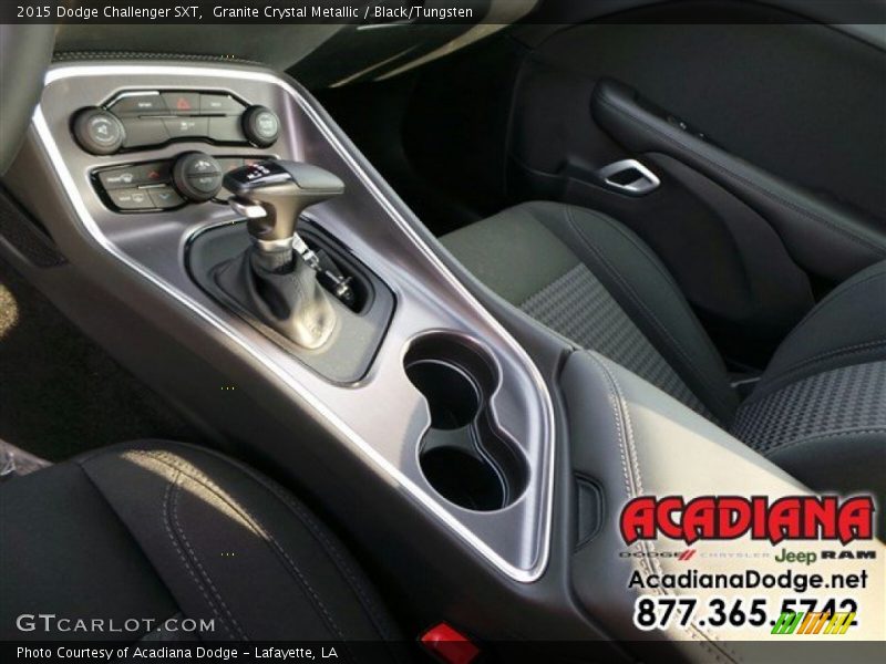 Granite Crystal Metallic / Black/Tungsten 2015 Dodge Challenger SXT