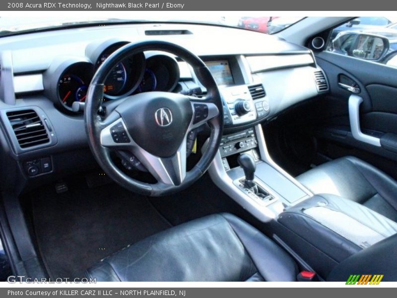 Nighthawk Black Pearl / Ebony 2008 Acura RDX Technology