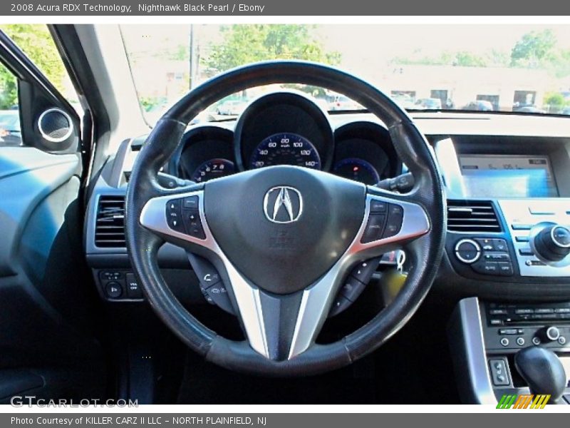 Nighthawk Black Pearl / Ebony 2008 Acura RDX Technology