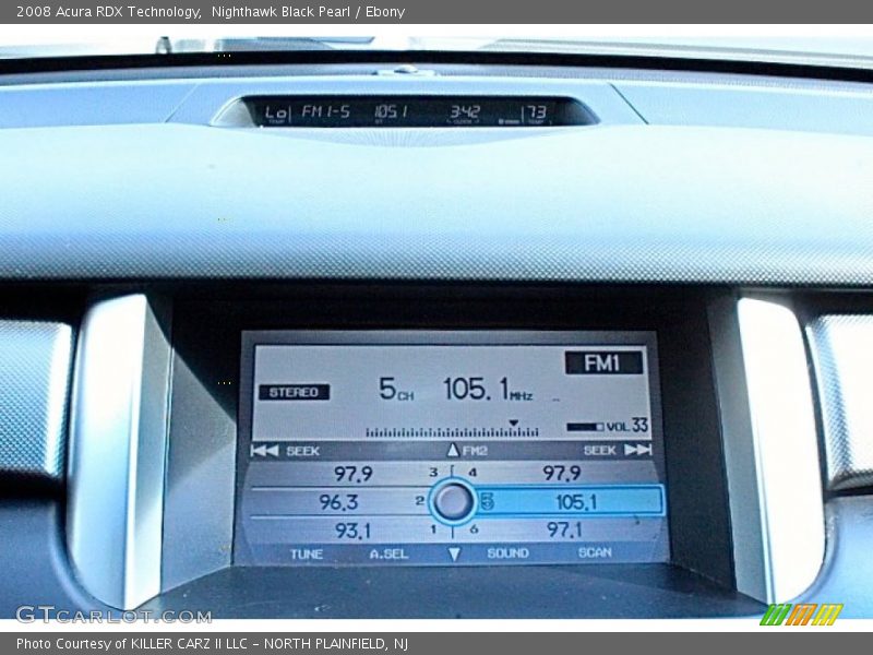 Nighthawk Black Pearl / Ebony 2008 Acura RDX Technology