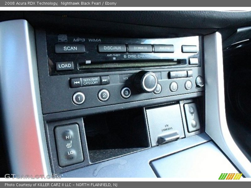 Nighthawk Black Pearl / Ebony 2008 Acura RDX Technology