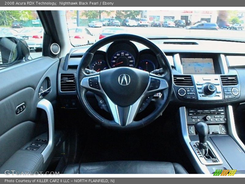 Nighthawk Black Pearl / Ebony 2008 Acura RDX Technology