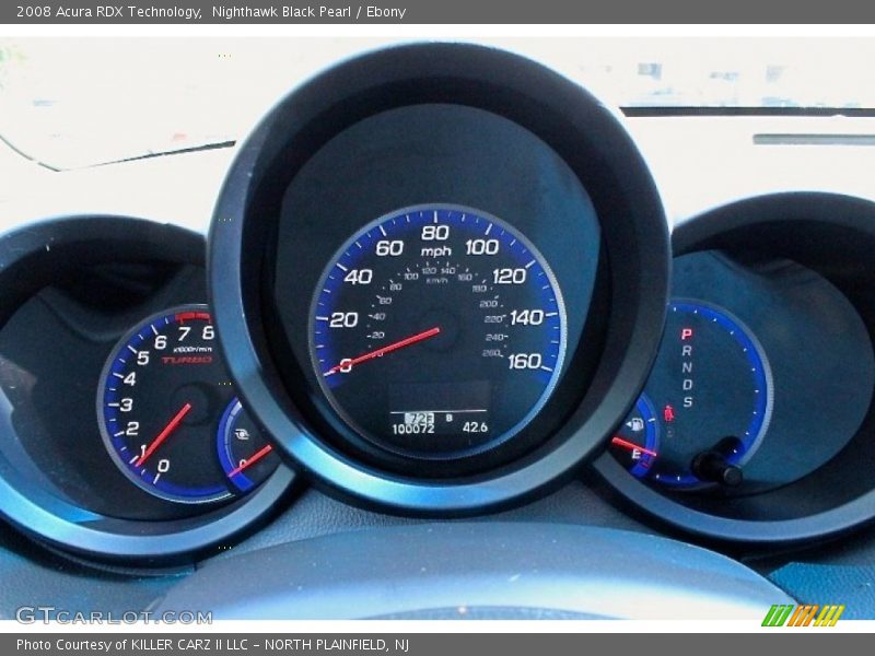Nighthawk Black Pearl / Ebony 2008 Acura RDX Technology