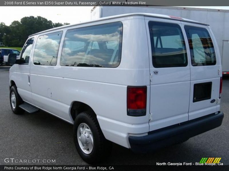 Oxford White / Medium Flint 2008 Ford E Series Van E350 Super Duty XL Passenger