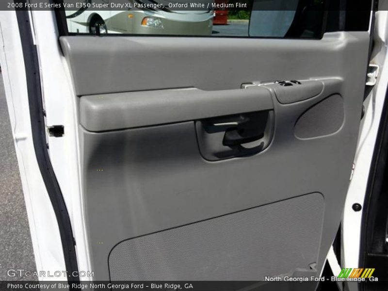 Oxford White / Medium Flint 2008 Ford E Series Van E350 Super Duty XL Passenger
