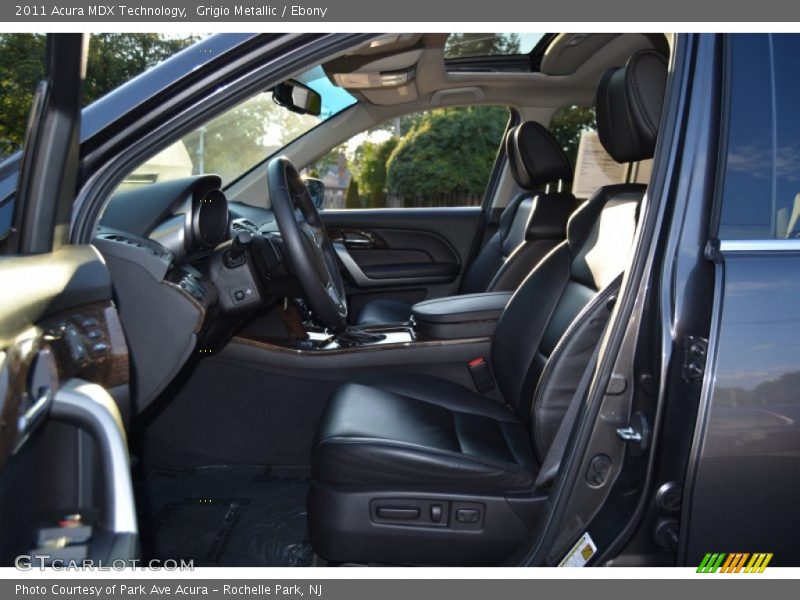 Grigio Metallic / Ebony 2011 Acura MDX Technology