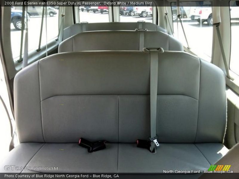 Oxford White / Medium Flint 2008 Ford E Series Van E350 Super Duty XL Passenger