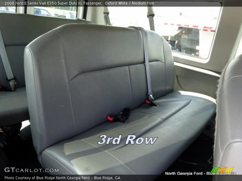 Oxford White / Medium Flint 2008 Ford E Series Van E350 Super Duty XL Passenger