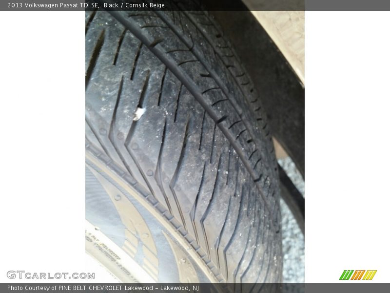 Black / Cornsilk Beige 2013 Volkswagen Passat TDI SE