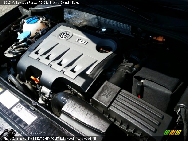Black / Cornsilk Beige 2013 Volkswagen Passat TDI SE