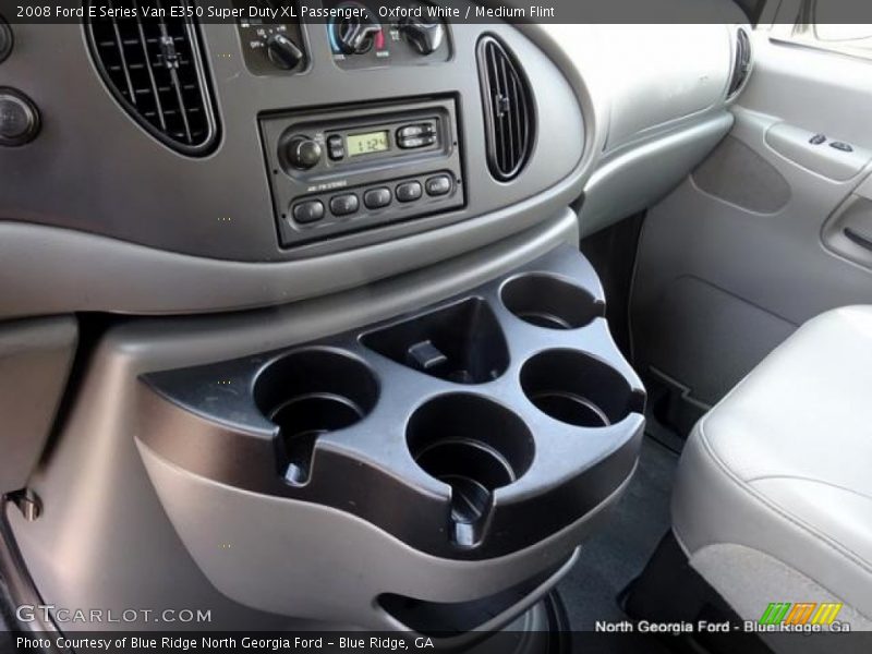 Oxford White / Medium Flint 2008 Ford E Series Van E350 Super Duty XL Passenger