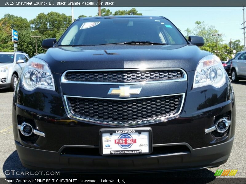 Black Granite Metallic / Jet Black 2015 Chevrolet Equinox LT