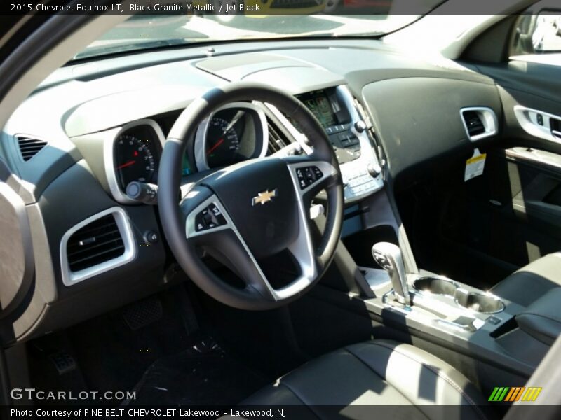 Black Granite Metallic / Jet Black 2015 Chevrolet Equinox LT