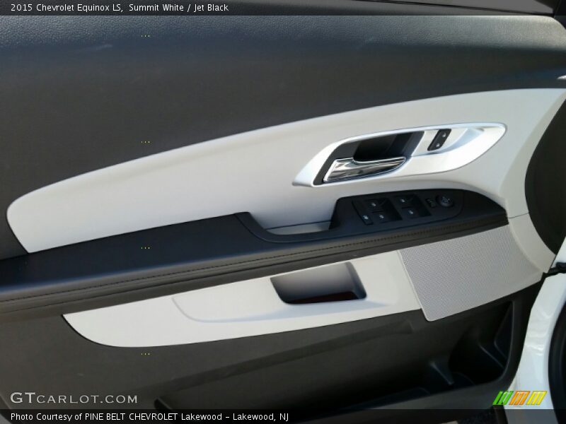 Summit White / Jet Black 2015 Chevrolet Equinox LS