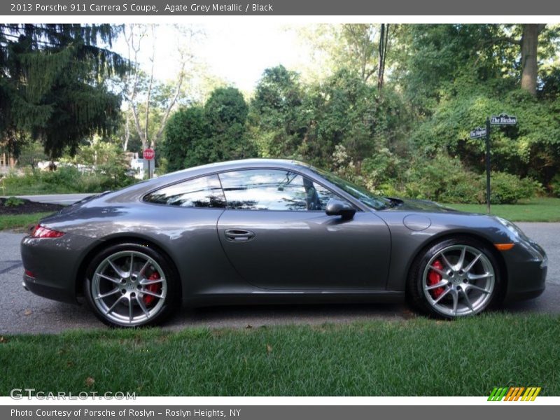 Agate Grey Metallic / Black 2013 Porsche 911 Carrera S Coupe