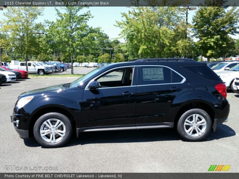 Black / Light Titanium/Jet Black 2015 Chevrolet Equinox LT
