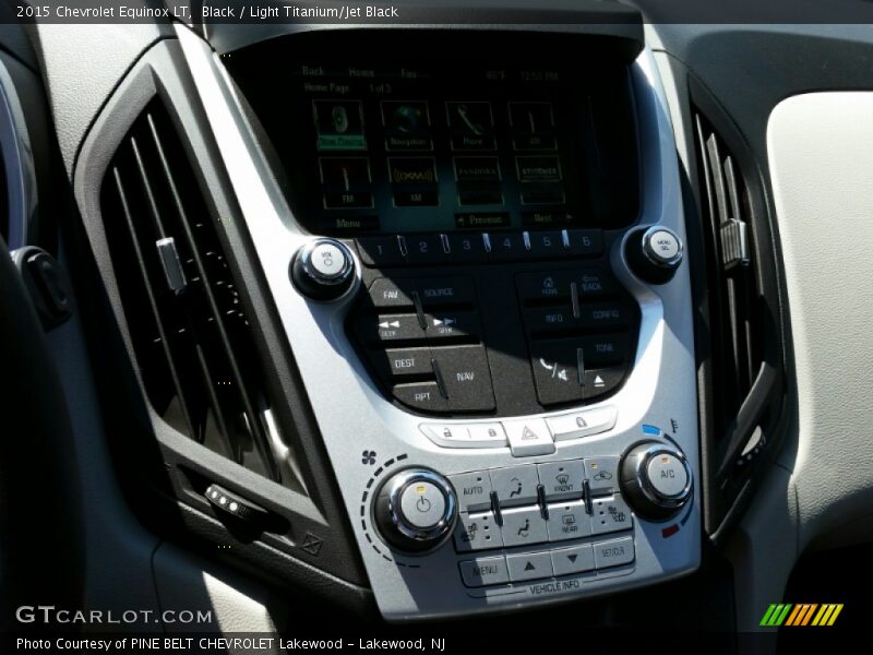 Black / Light Titanium/Jet Black 2015 Chevrolet Equinox LT