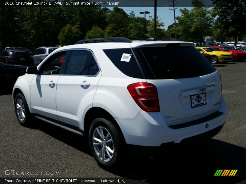 Summit White / Light Titanium 2016 Chevrolet Equinox LT AWD