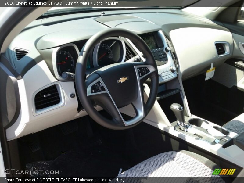 Summit White / Light Titanium 2016 Chevrolet Equinox LT AWD
